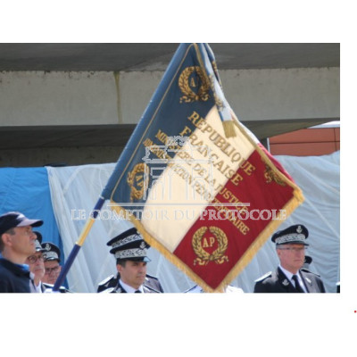 Drapeau Administration Pénitentiaire SATIN 100x150cm