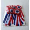 COCARDE TRICOLORE TISSU 5CM - LOT DE 100 EX