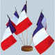 SOCLE BOIS VERNI 5 trous