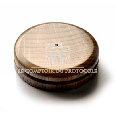 SOCLE BOIS VERNI 1 trou