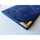 LIVRE D OR prestige bleu