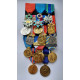 MONTAGE MEDAILLES PENDANTES support velours noir