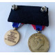 MONTAGE MEDAILLES PENDANTES support velours noir