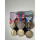 MONTAGE MEDAILLES PENDANTES support velours noir