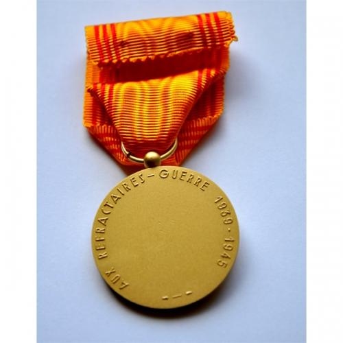 MEDAILLE DU REFRACTAIRE