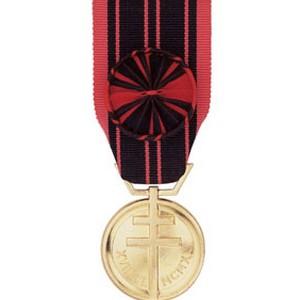 MEDAILLE DE LA RESISTANCE FRANCAISE chevalier ou officier