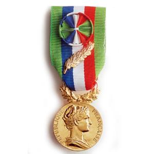 MEDAILLE D HONNEUR AGRICOLE 35 ANS OR