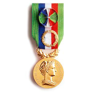 MEDAILLE D HONNEUR AGRICOLE 40 ANS GRAND OR