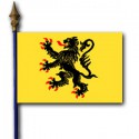 Drapeaux hampe bois